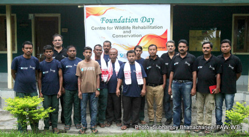 CWRC team on Foundation Day 2015 .Photo: IFAW-WTI