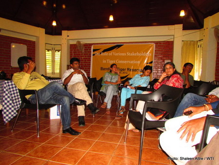 during-the-group-discussion-on-the-role-of-various-stakeholders_bandipur-tiger-reserve