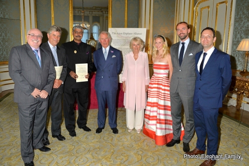 at the Quintessentially Foundation and Elephant Family 's 'Travels to My Elephant' Royal Rickshaw Auction presented by Selfridges and hosted by HRH The Prince of Wales and The Duchess of Cornwall held at Lancaster House, Cleveland Row, St.James's, London on 30th June 2015.