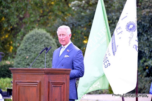 HRH The PRINCE OF WALES at the Quintessentially Foundation and Elephant Family 's 'Travels to My Elephant' Royal Rickshaw Auction presented by Selfridges and hosted by HRH The Prince of Wales and The Duchess of Cornwall held at Lancaster House, Cleveland Row, St.James's, London on 30th June 2015.